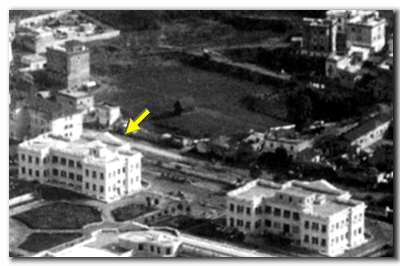 Ospedale Carlo Forlanini - Foto aerea del 1934